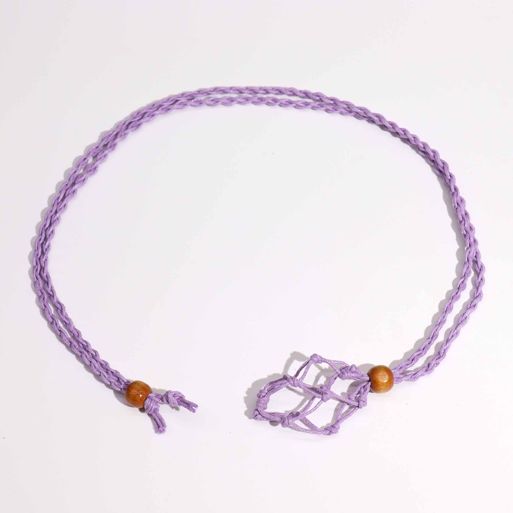 Crystal Gemstone Necklace Cord 45cm/18inch - Mix of 11 Colours
