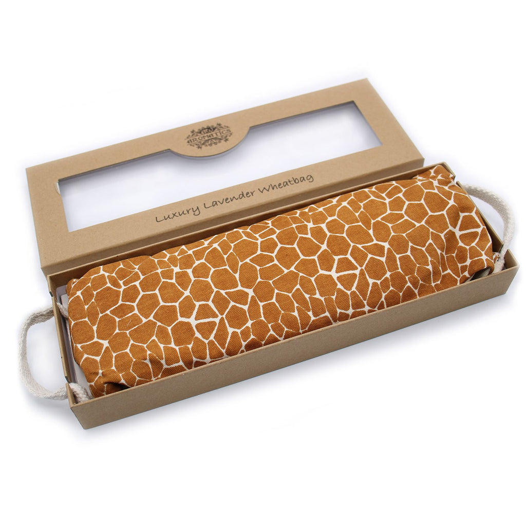 Luxury Lavender Wheat Bag in Gift Box  - Sleeping RELAX