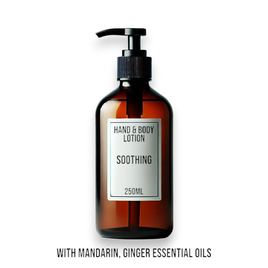 Mandarin & Ginger Hand & Body Lotion 250ml - Unlabelled