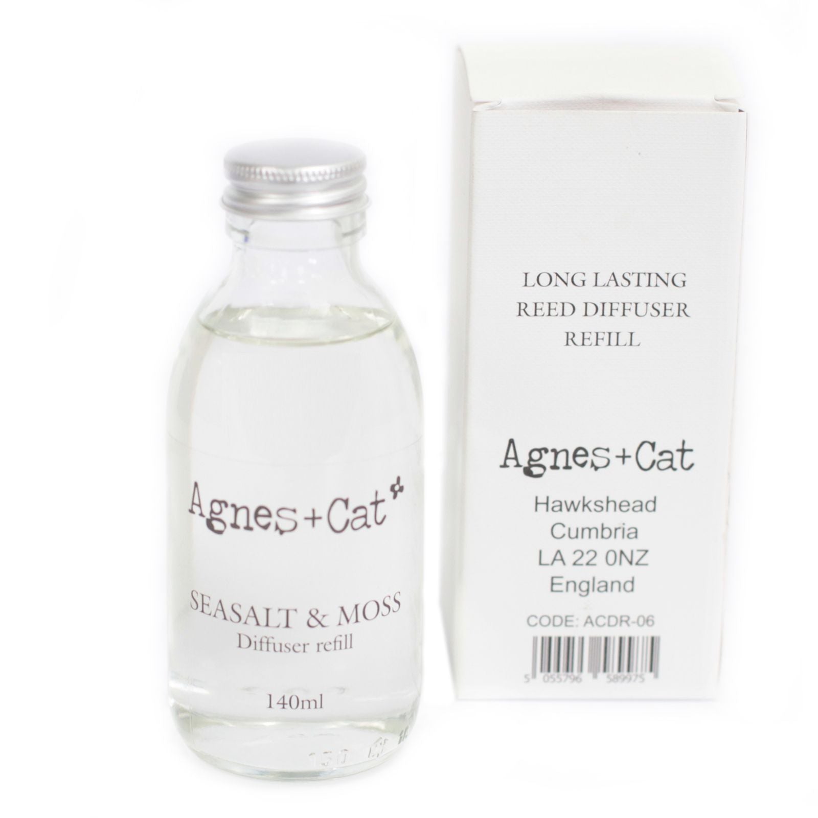 150ml Reed Diffuser Refill - Seasalt and Moss