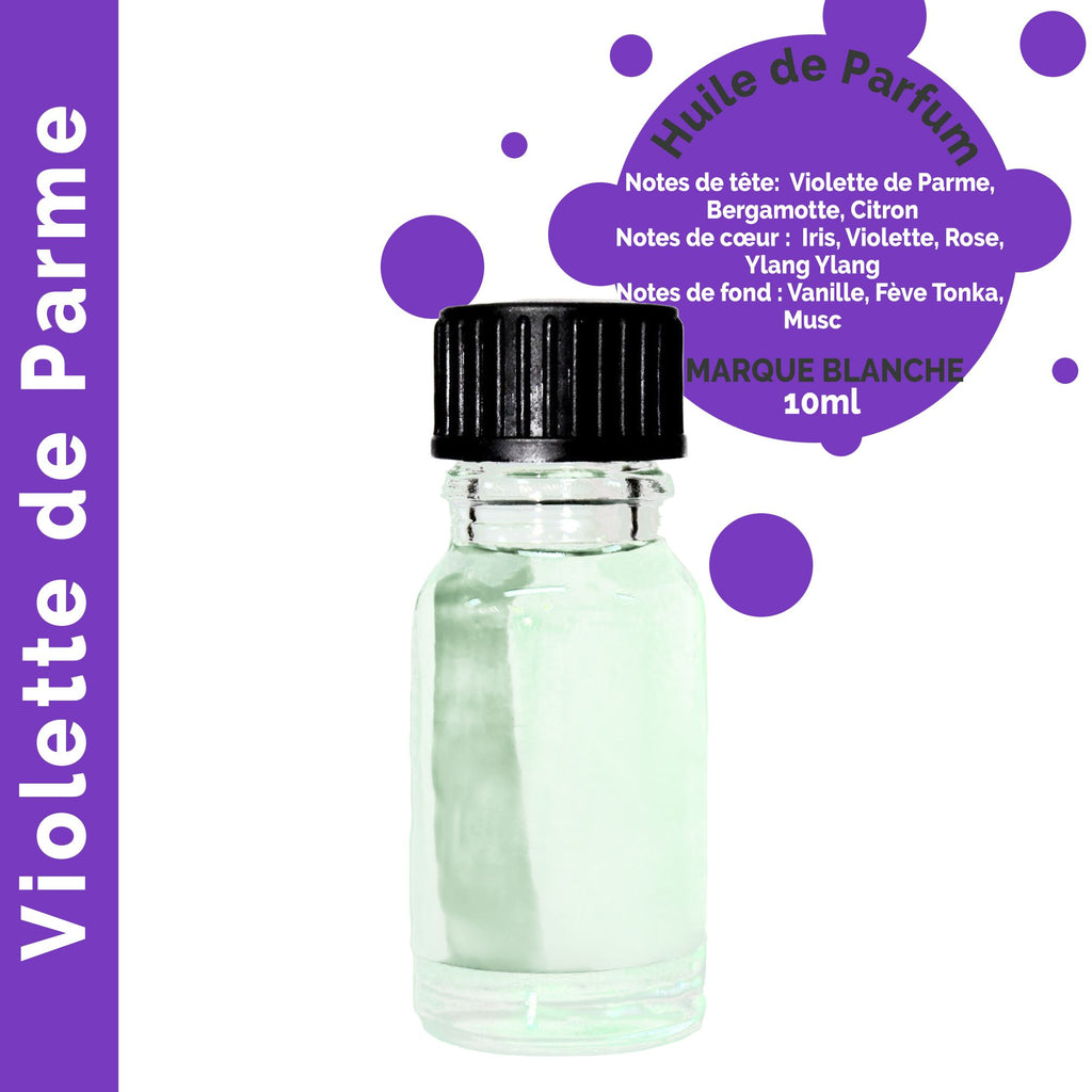 10 ml Parma Violet Fragrance Oil10 ml Fresh Cotton Oil - UNLABELLED