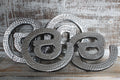 Sm Arty Aluminum Letters - @