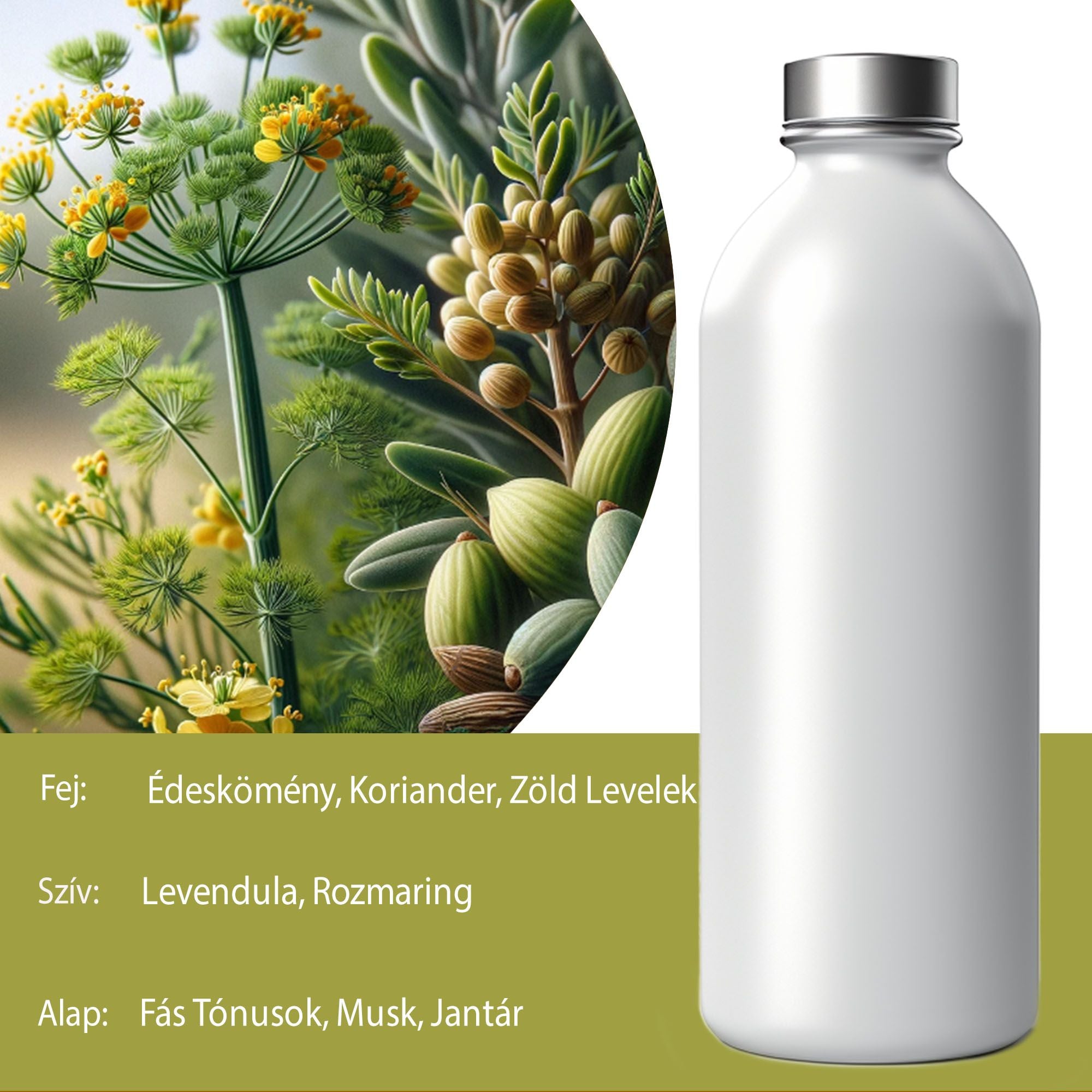 Sweet Fennel & Jojoba Fragrance Oil - 500ml