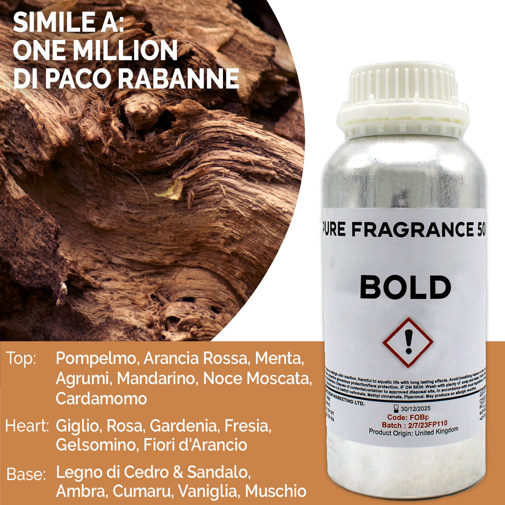 Bold Pure Fragrance Oil - 500ml