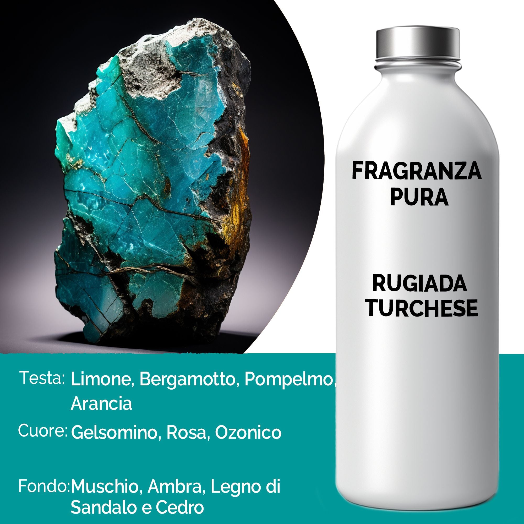 500ml (Pure) FO - Turquoise Dewiness