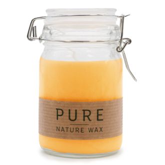 Pure Olive Wax Jar Candle 120x70 - Mandarin