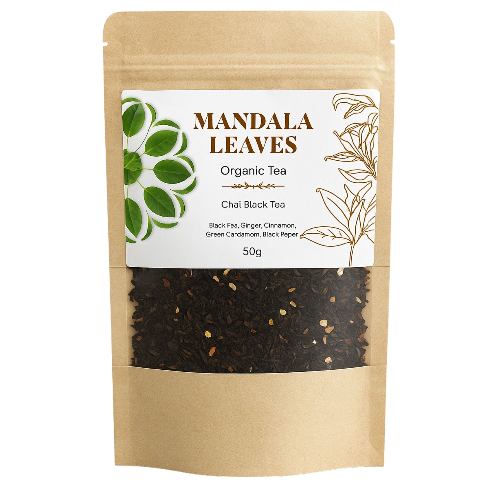 50g Organic Chai Black Tea