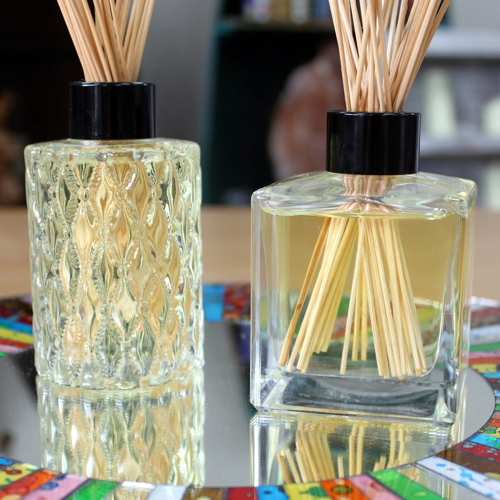Round Bottle & Diffuser Lid - 120ml