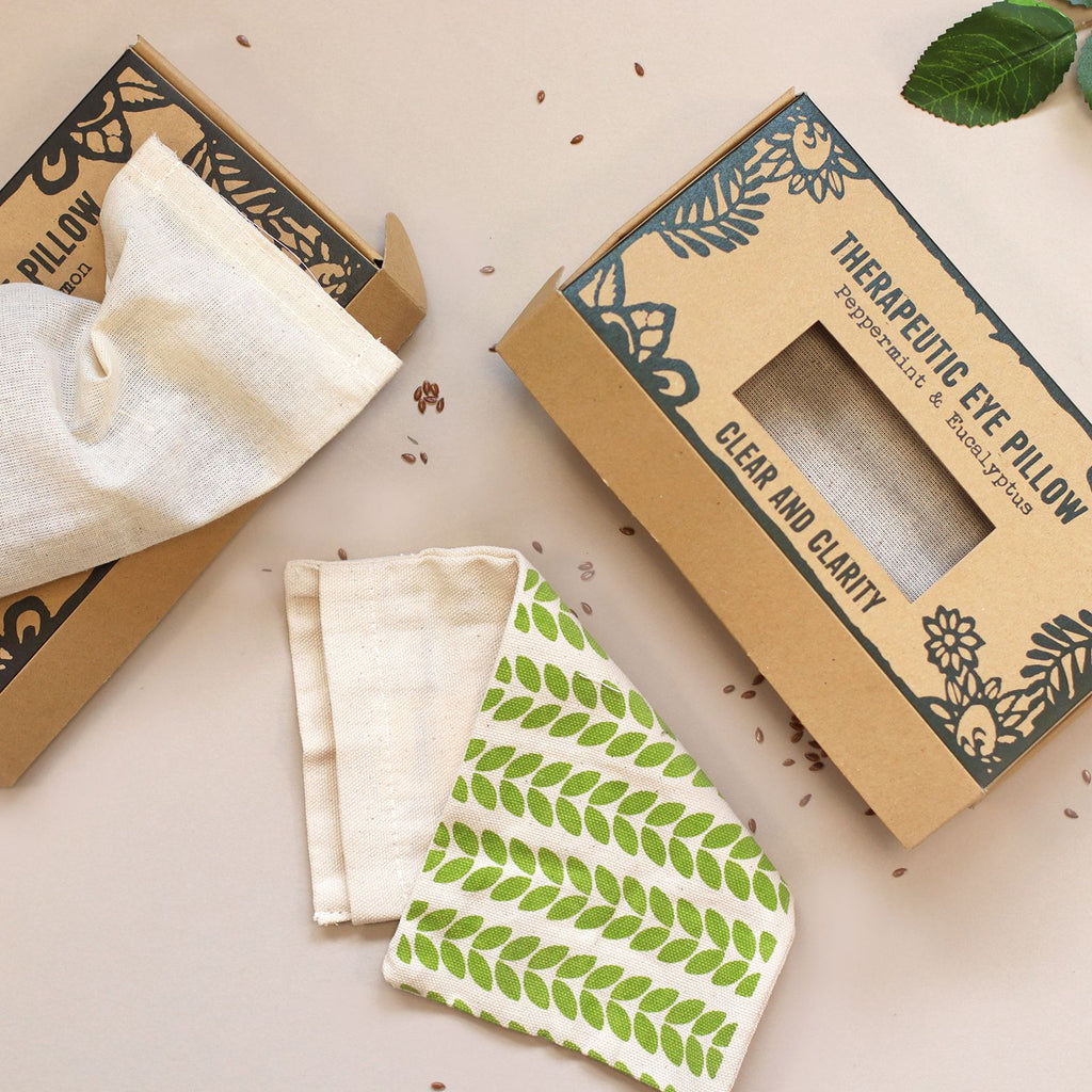 Agnes & Cat Eye Pillow -  Clear & Clarity