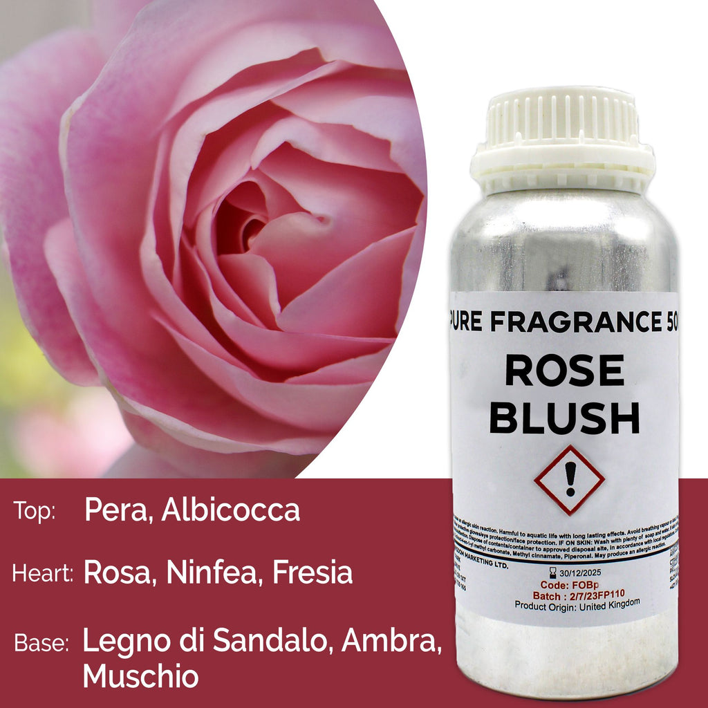 Rose Blush Pure Fragrance Oil - 500ml