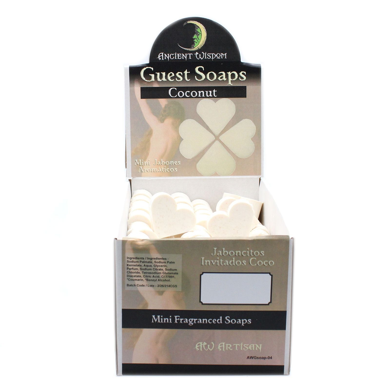 Heart Guest Soaps - Coconut