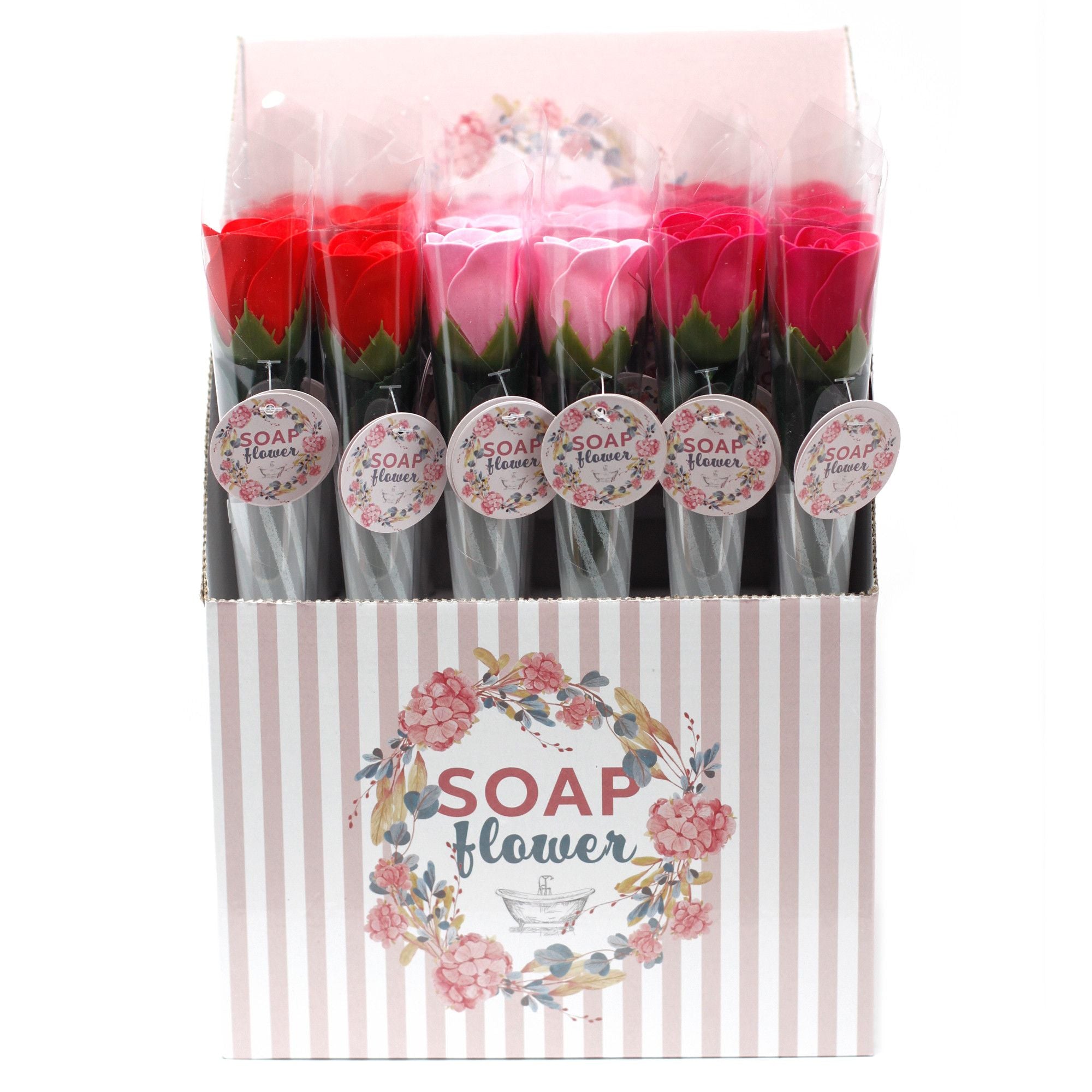 Ready to Retail Soap Flower - Small Rose