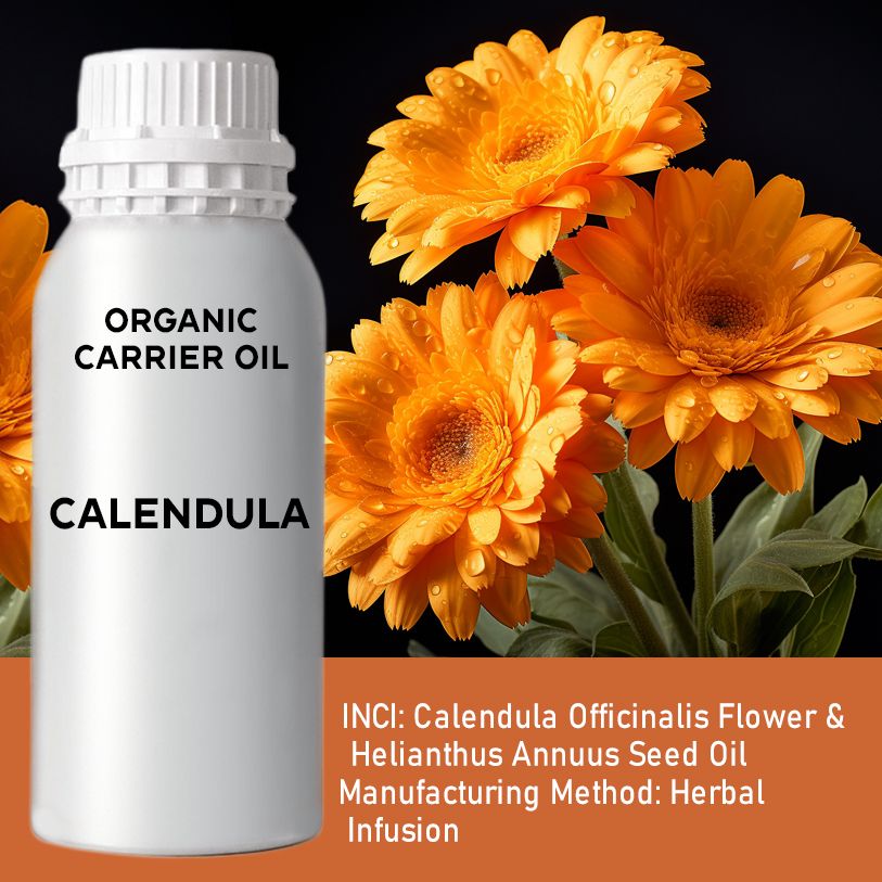 Organic Calendula Oil 1 Litre