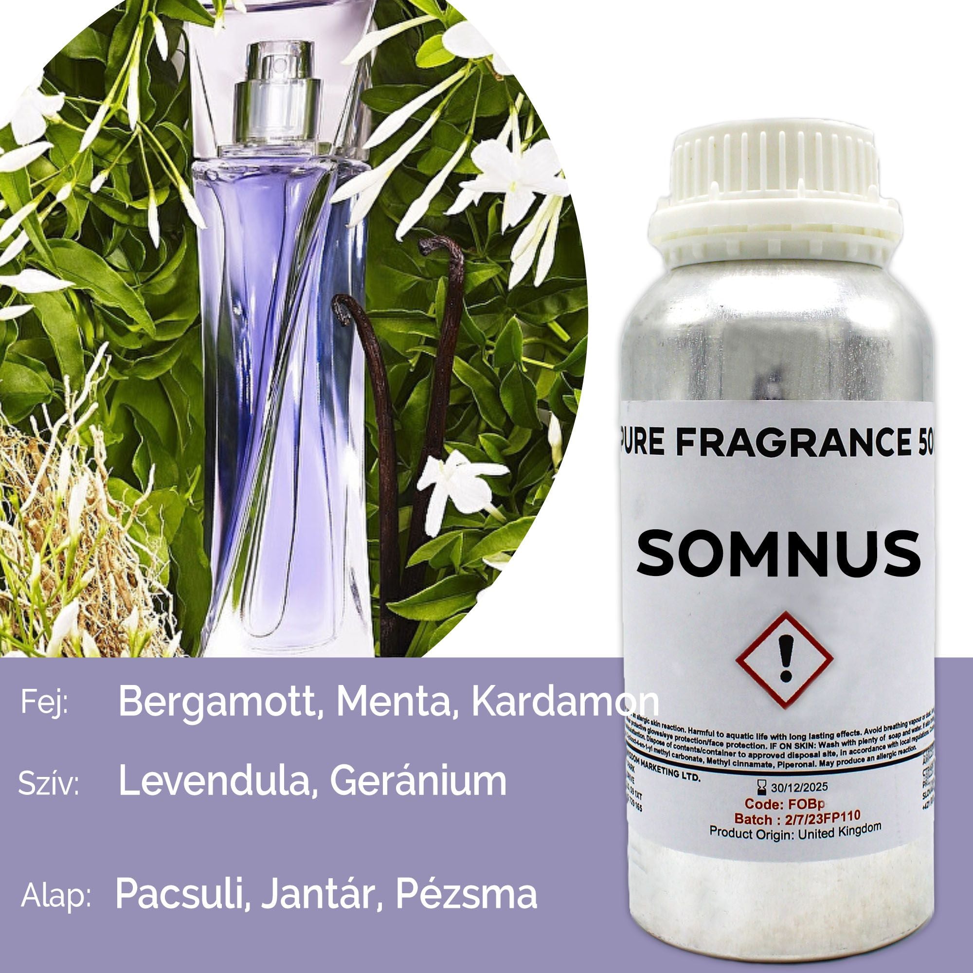 Somnus Pure Fragrance Oil - 500ml