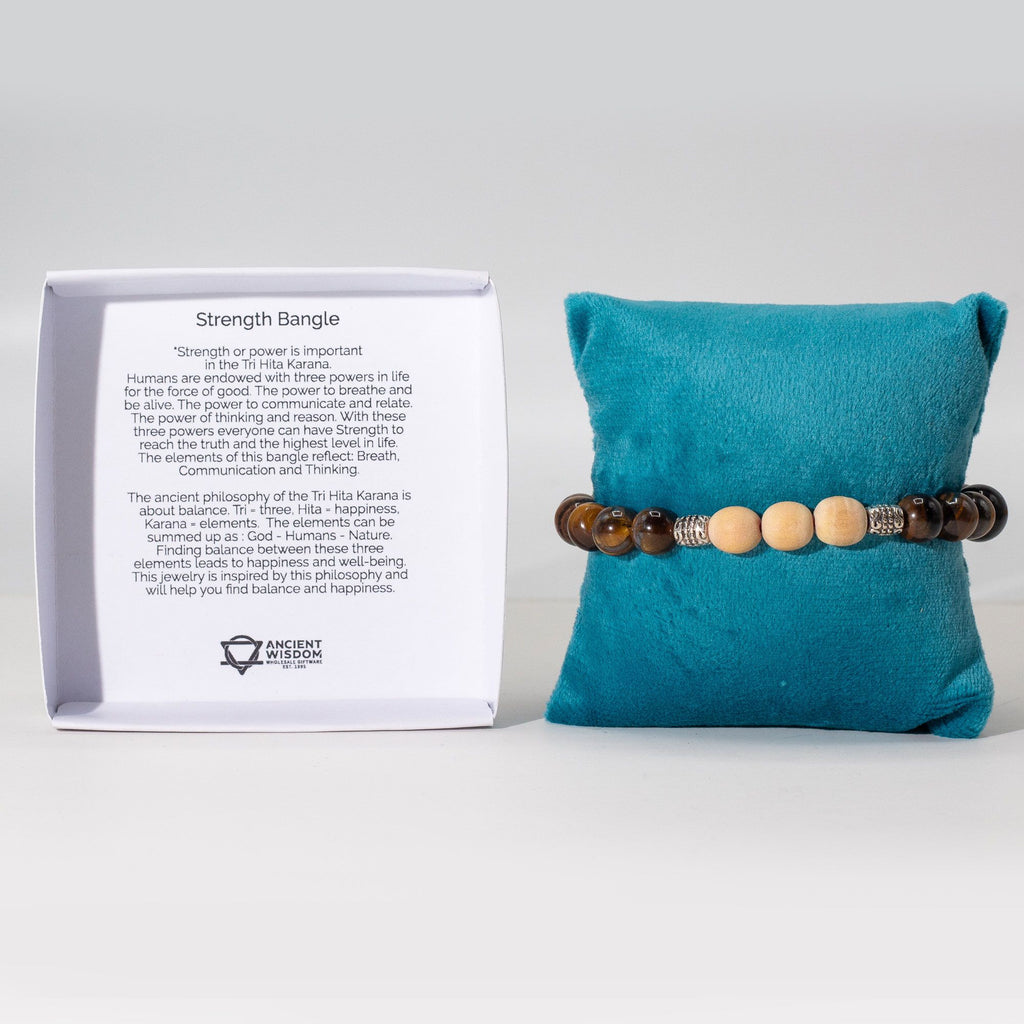 Tri Hita Karana Bangle - Strength