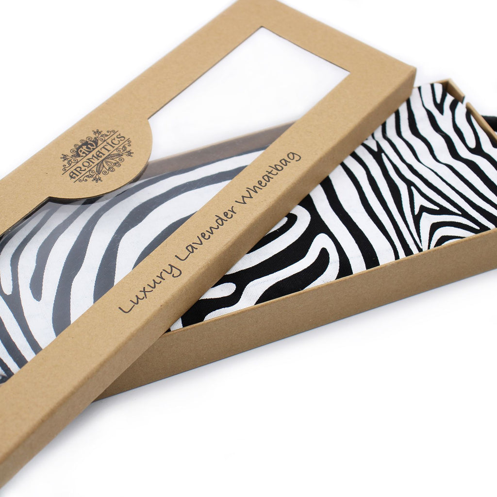 Luxury Lavender Wheat Bag in Gift Box - Cornfield RELAX