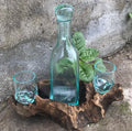 Molton Glass on Wood - Whisky Set