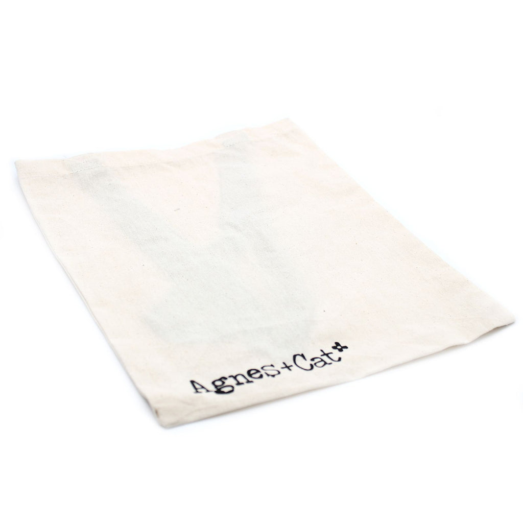 Agnes and Cat Cotton Bag 6oz - 35x30 cm - Agnes+Cat