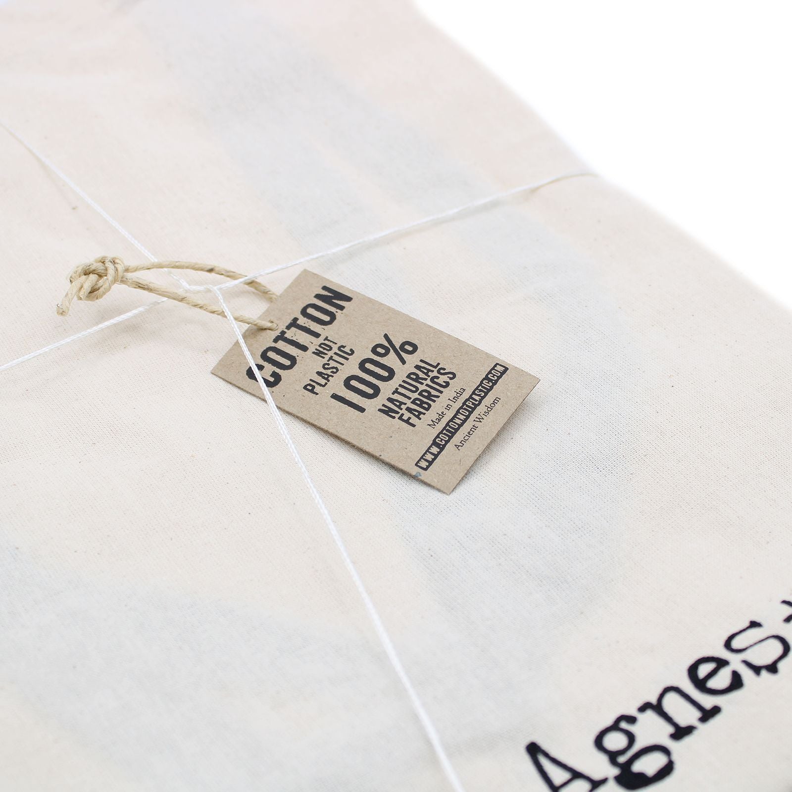Agnes and Cat Cotton Bag 6oz - 35x30 cm - Agnes+Cat