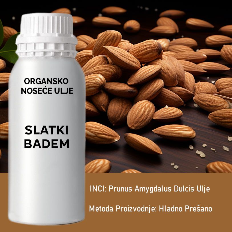 Organic Sweet Almond Oil 1 Litre