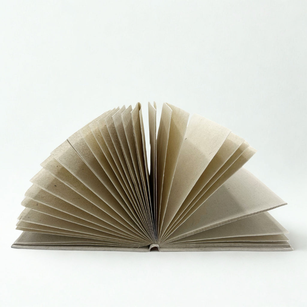 Med Lokta Bodhi Leaf Notebook Lrg (15x12cm) - 45 leafs (assorted)