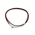 Packs Faux Suede Pendant Cords -  2.5mm x 55cm - Dark Brown A010