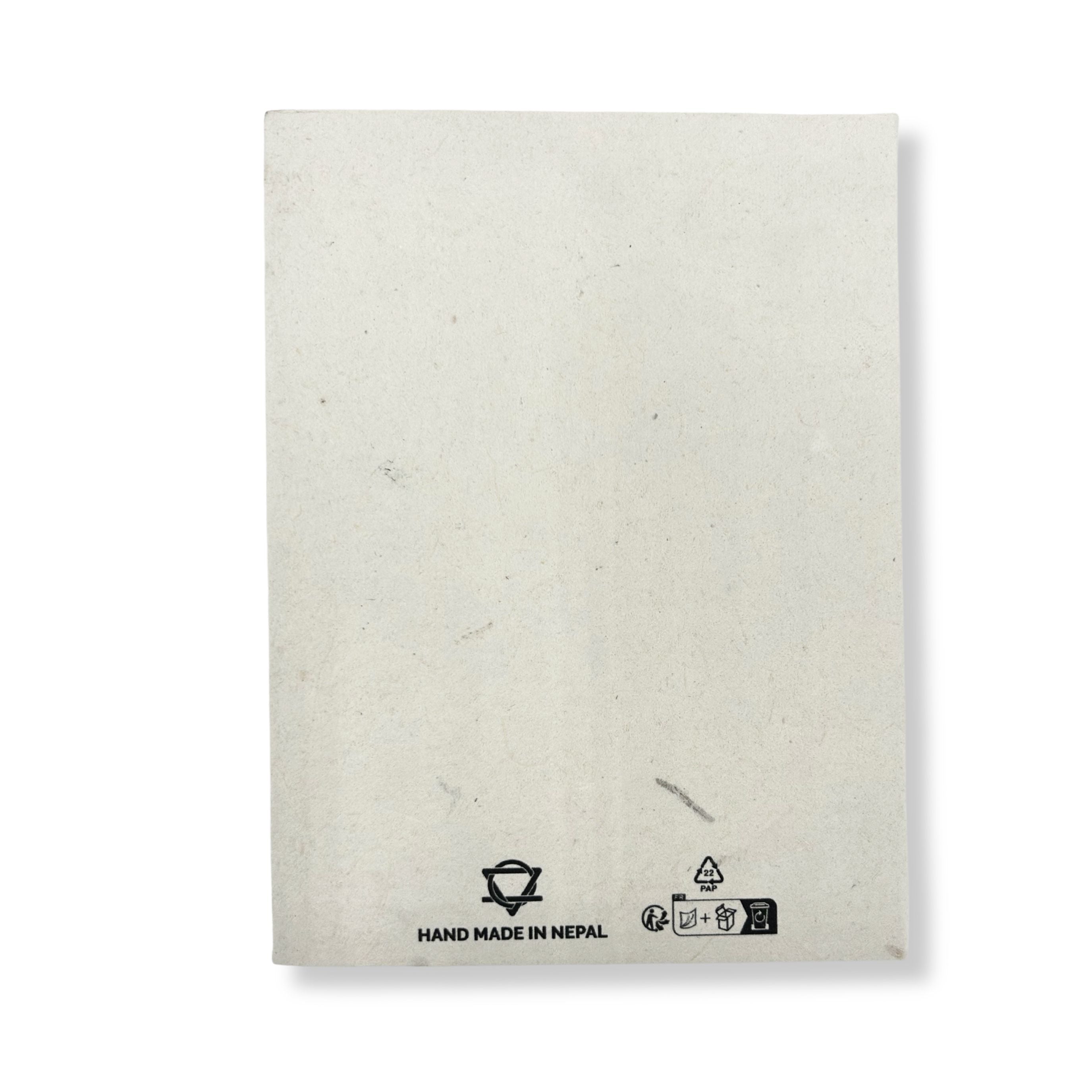 Lrg Lokta Inspiration Notebook (21x15cm) - 45 leafs - Every Peak - inc bookmark