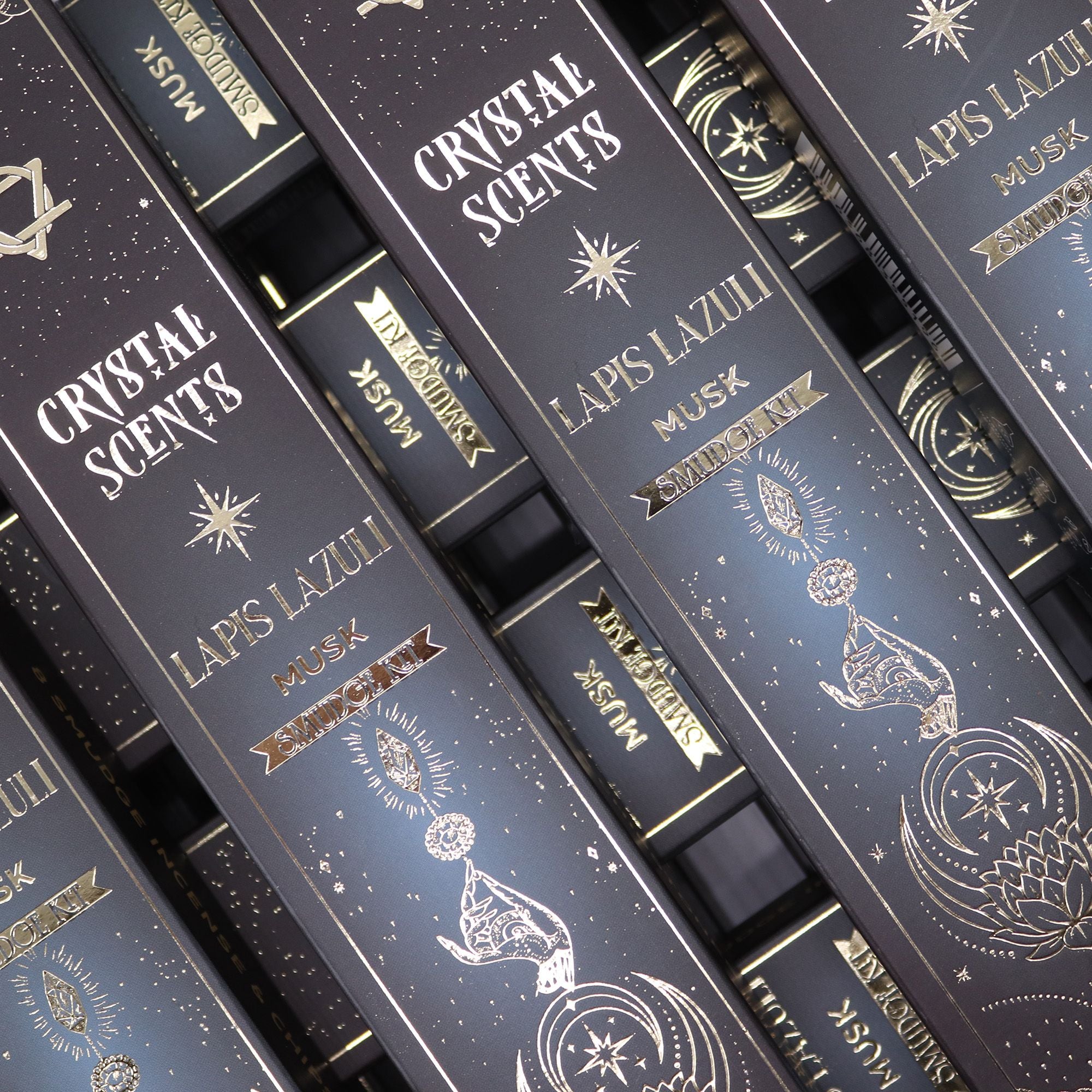 Lapis Crystal Scents Smudge Incense - Musk