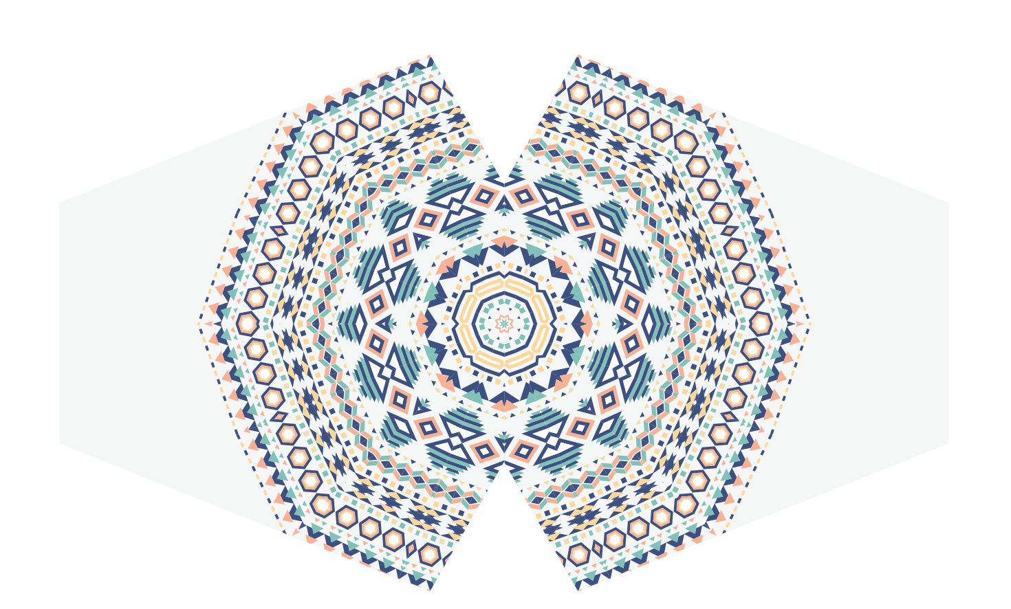 Reusable Fashion Face Covering - Aztec Tribal (Adult)