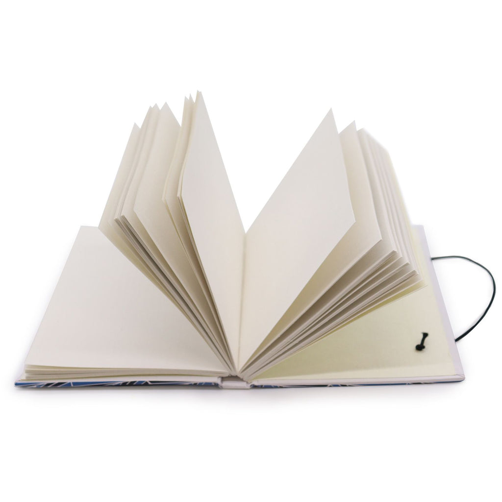 Small Notebook with strap - Leaves on the same tree