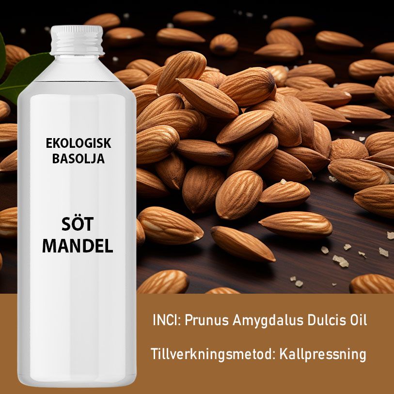 Organic Sweet Almond Oil 1 Litre