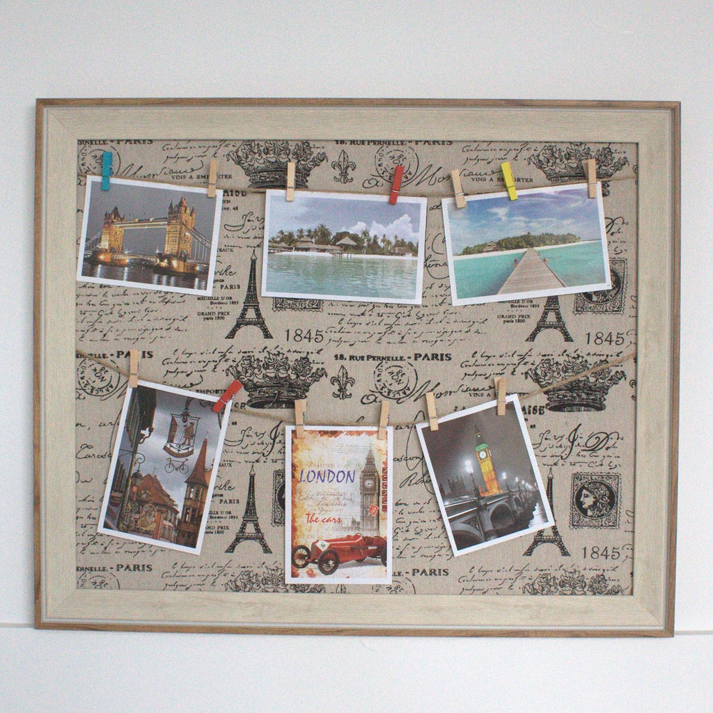 Lrg DIY Peg Photo Frames - Paris
