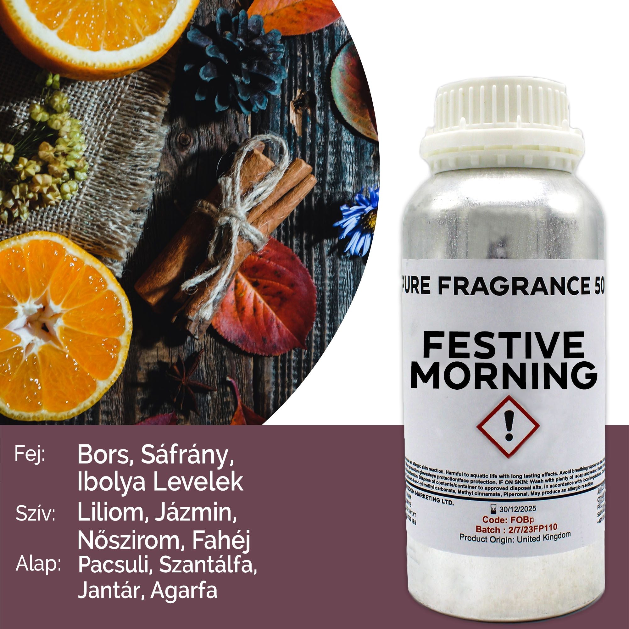 Festive Morning Pure Fragrance Oil - 500ml