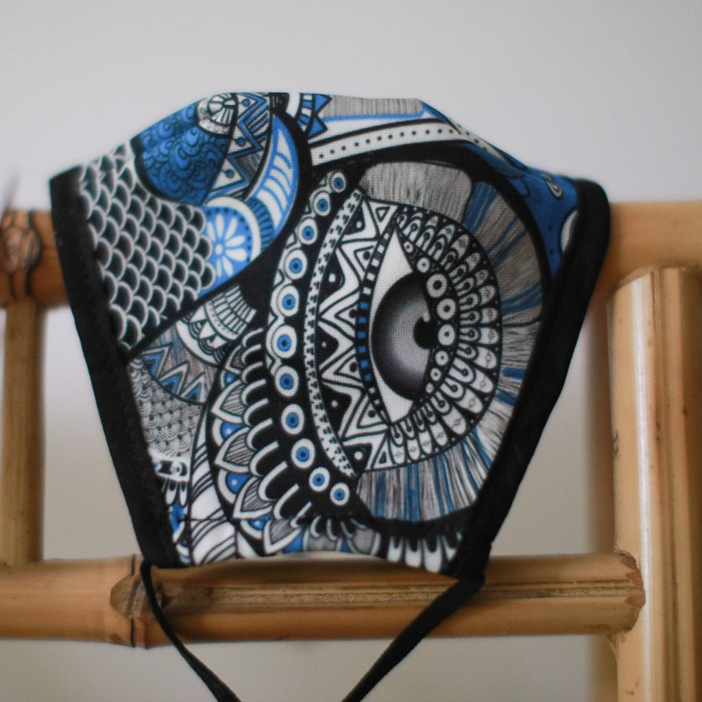 Reusable Fashion Face Covering - Mystical Owl (Adult)