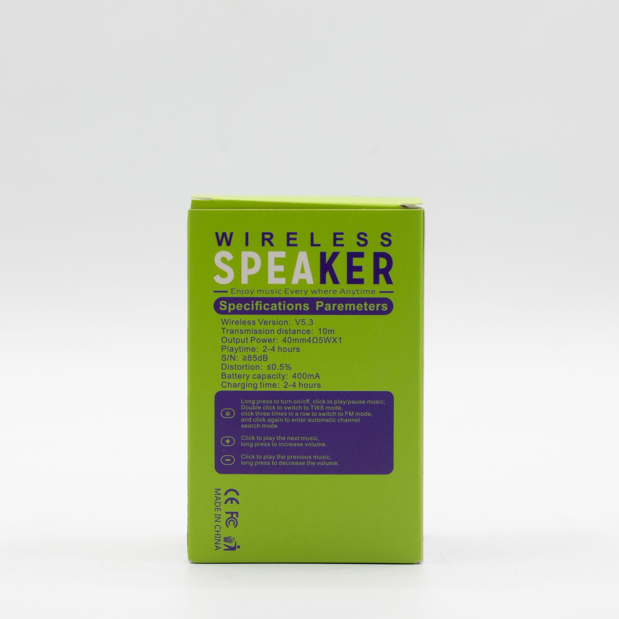 Camping Hook Green Mini Speaker